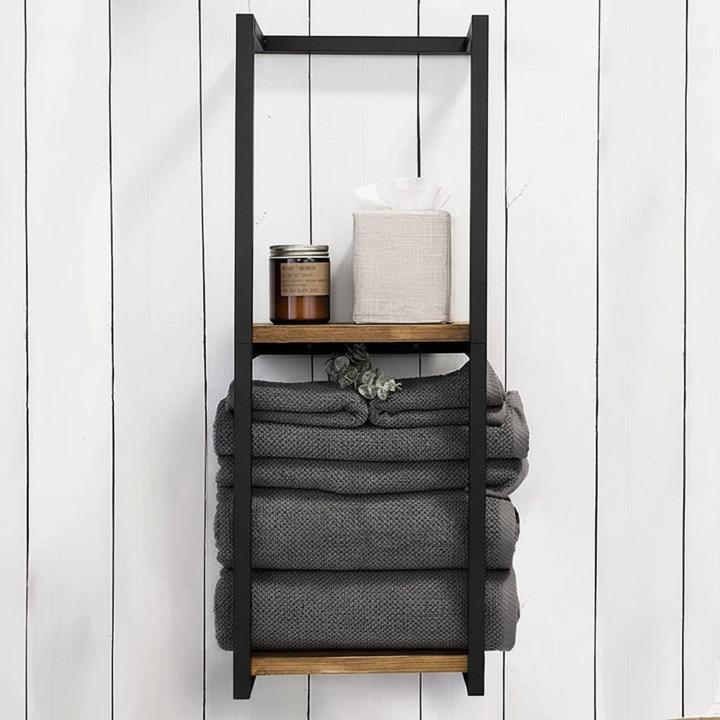 Bathroom Wall Towel Rack