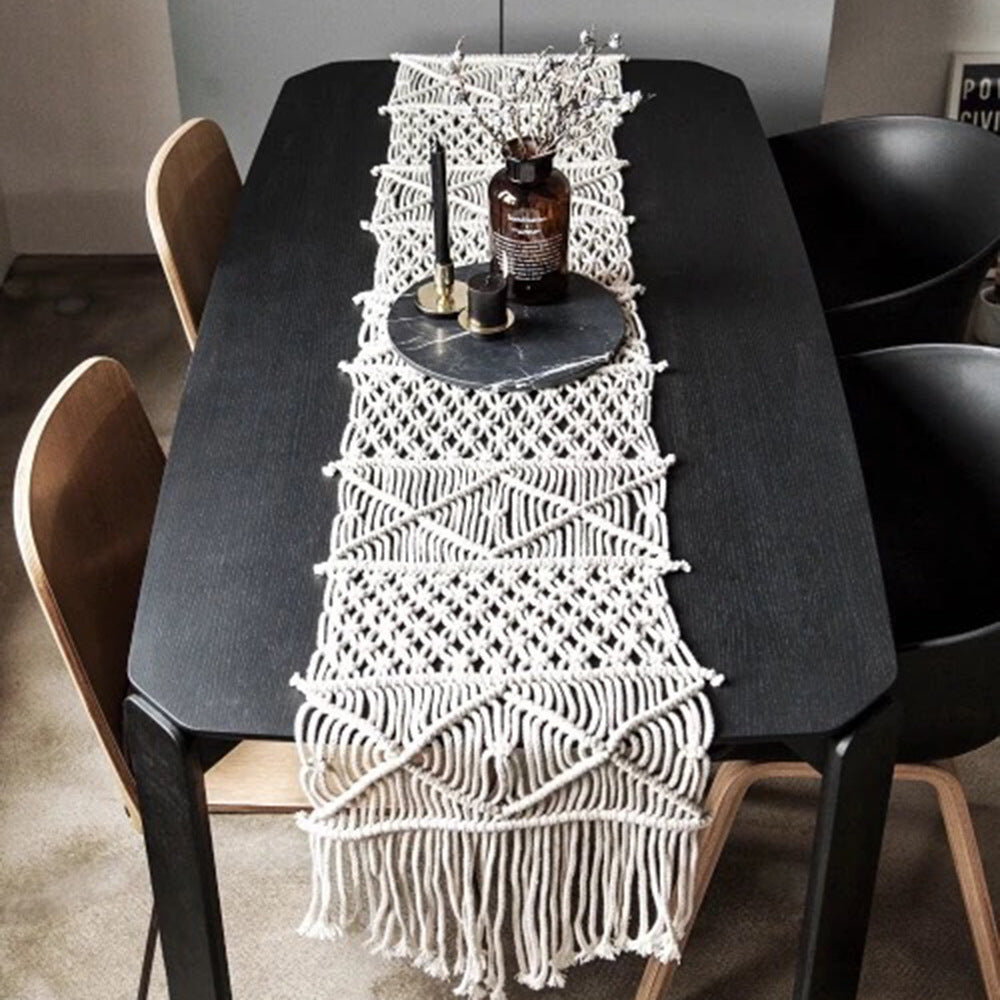 Cozy Cotton Rope Table Runner