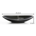 Frosted Porcelain Sushi Plate