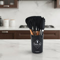 12-Piece Non-Stick Kitchenware Set with Wooden Handle