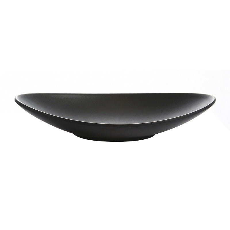 Frosted Porcelain Sushi Plate
