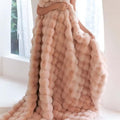 Thickened Long Wool Casual Blanket