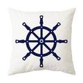 Pirate Ship Series Printed Throw Pillow Cover for Home